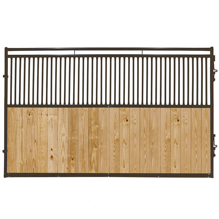 Premier Stall Panel 12' Bar/Wood