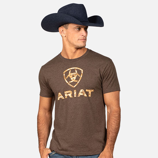 Ariat Liberty USA Brown Digi Camo T-Shirt