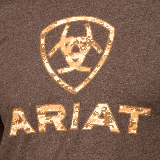 Ariat Liberty USA Brown Digi Camo T-Shirt