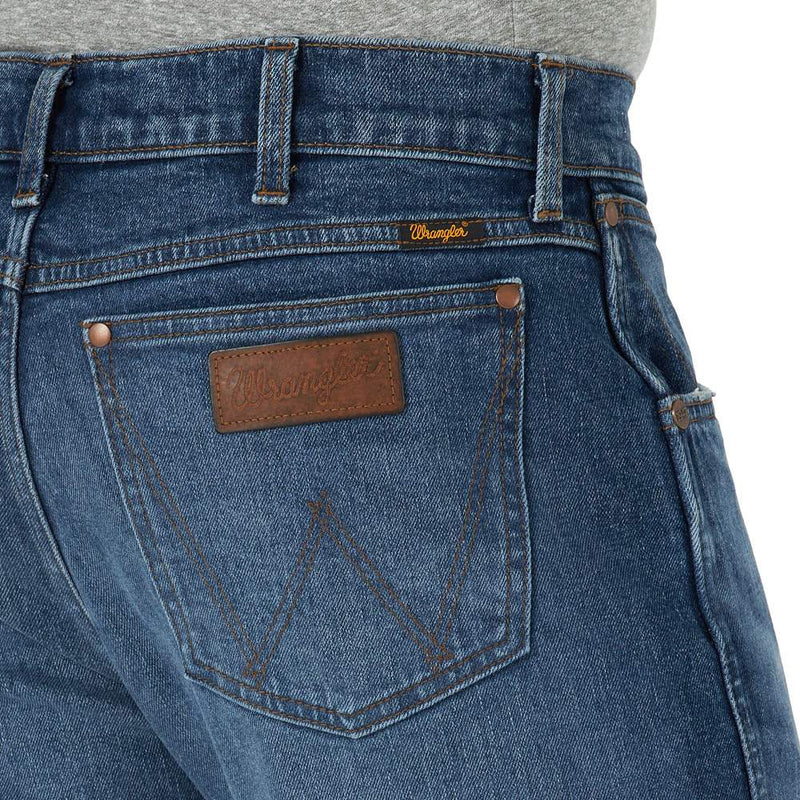 Wrangler Men's Retro Green Jean 77 Slim