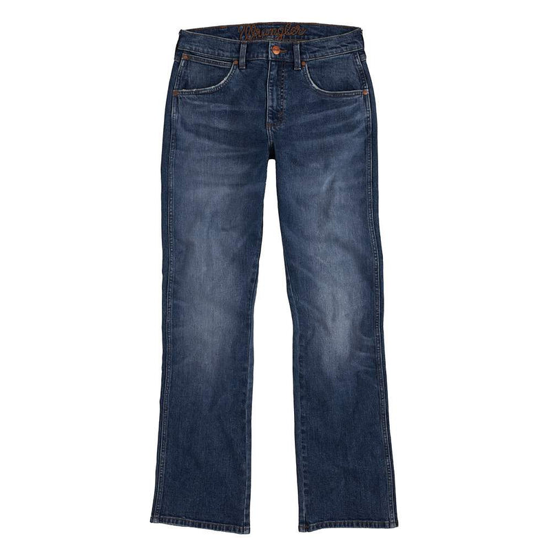 Wrangler Men's Retro Green Jean 77 Slim