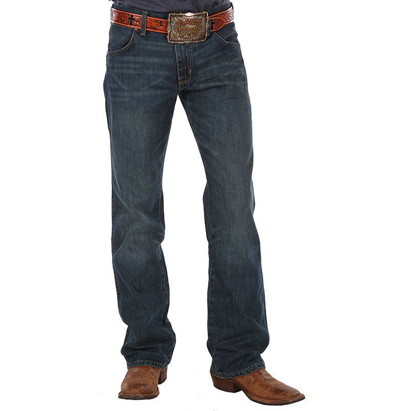 Wrangler Men's Retro Slim Fit River Wash Jeans