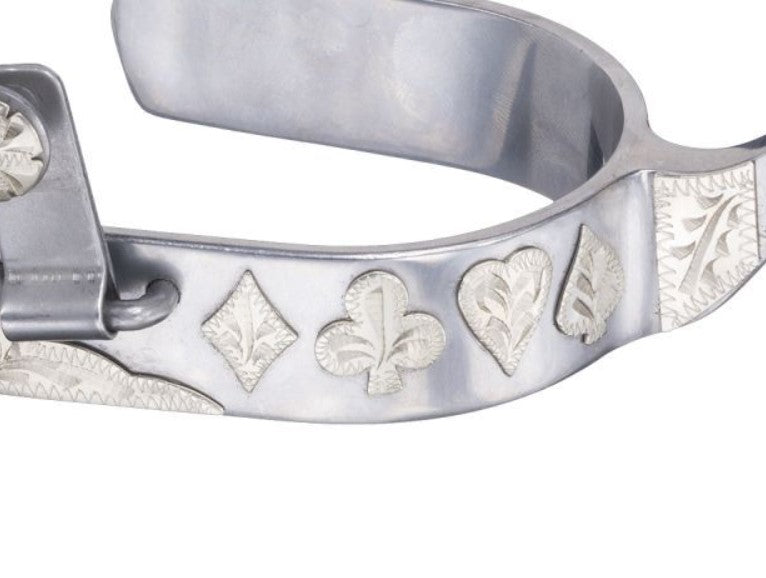 Tough 1 1 Sweet Iron Poker Card 1inch Spurs