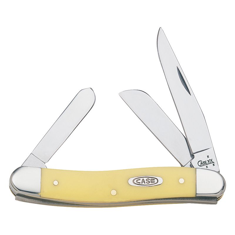Yellow Medium Stockman Knife