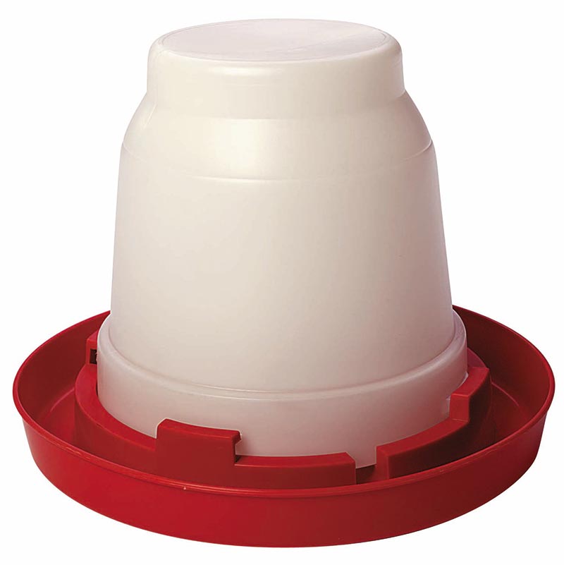 Little Giant Red Fount Plastic Base 1 Gallon