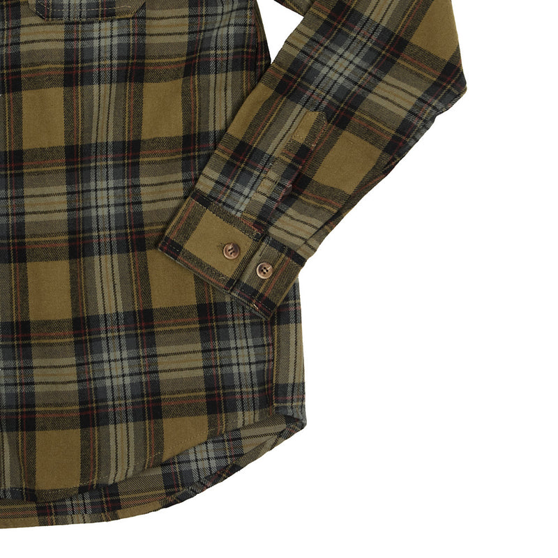 Fieldstone Boy's Green Woodsman Flannel