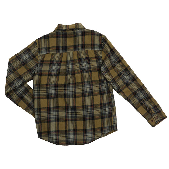 Fieldstone Boy's Green Woodsman Flannel