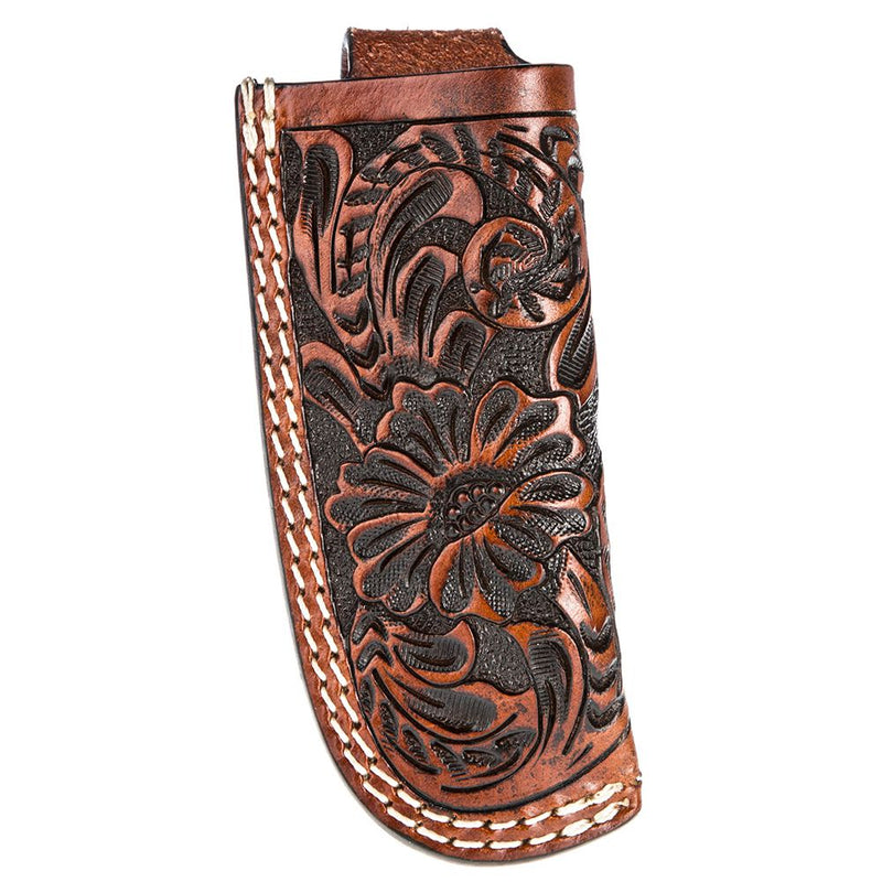 Twisted X Floral Cognac Knife Sheath XW3-4