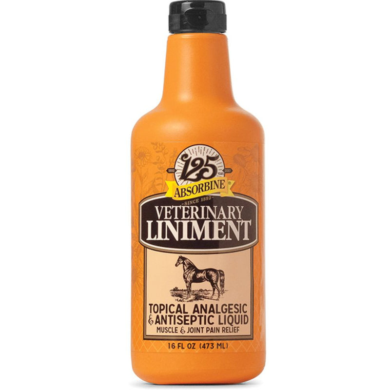 Absorbine Veterinary Liniment Liquid 16oz Bottle