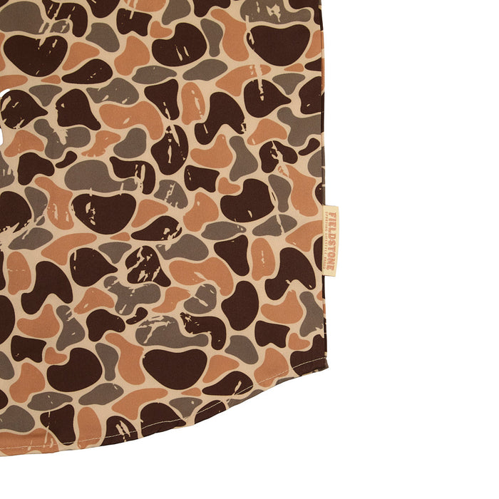 Fieldstone Boy's Woodlands Camo Button Shirt