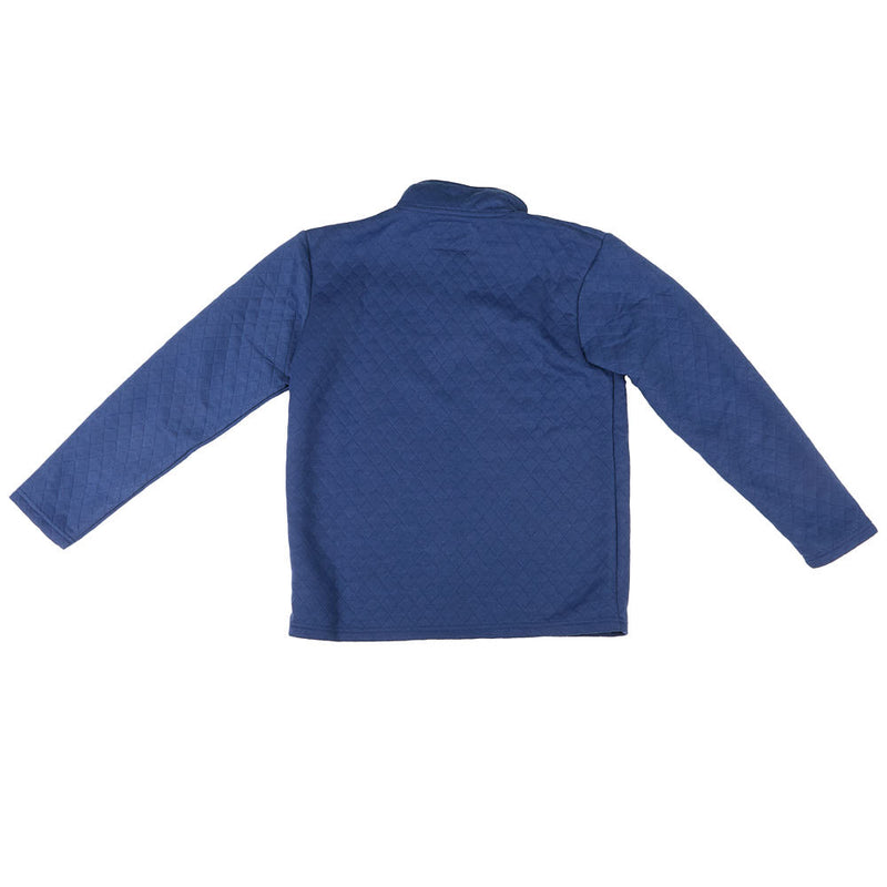 Fieldstone Boy's Blue Diamond Patterned Pullover