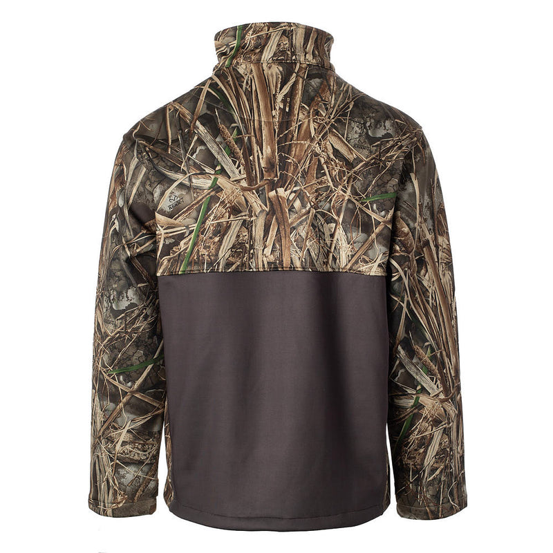 Fieldstone Boy's Real Tree Marshland Camo Quarter Zip