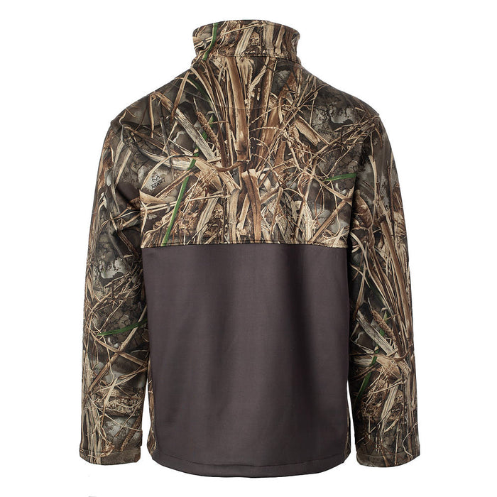 Fieldstone Boy's Real Tree Marshland Camo Quarter Zip