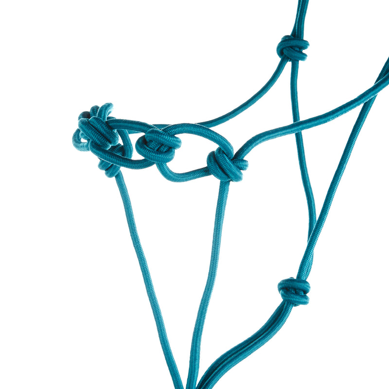 Mustang Infinity Knot Horse Rope Halter with 12 Foot Lead Rope