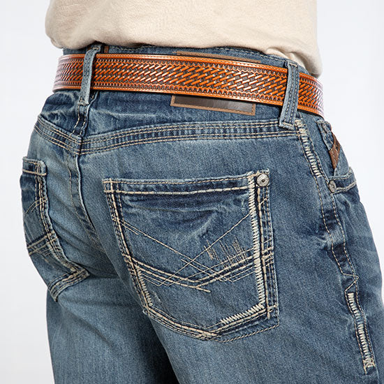 Ariat Men's M5 Gambler Slim Stackable Straight Leg Jeans