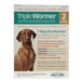 Triple Wormer for Medium & Large Dogs 2/Pack