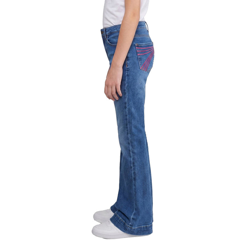 7 For All Mankind Girl's Moonwater Dojo Trouser