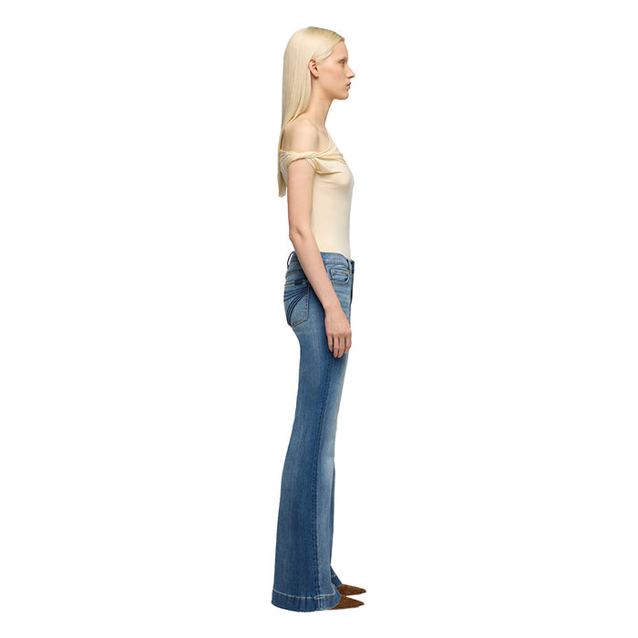 7 For All Mankind Distressed Authentic Light Dojo Jean