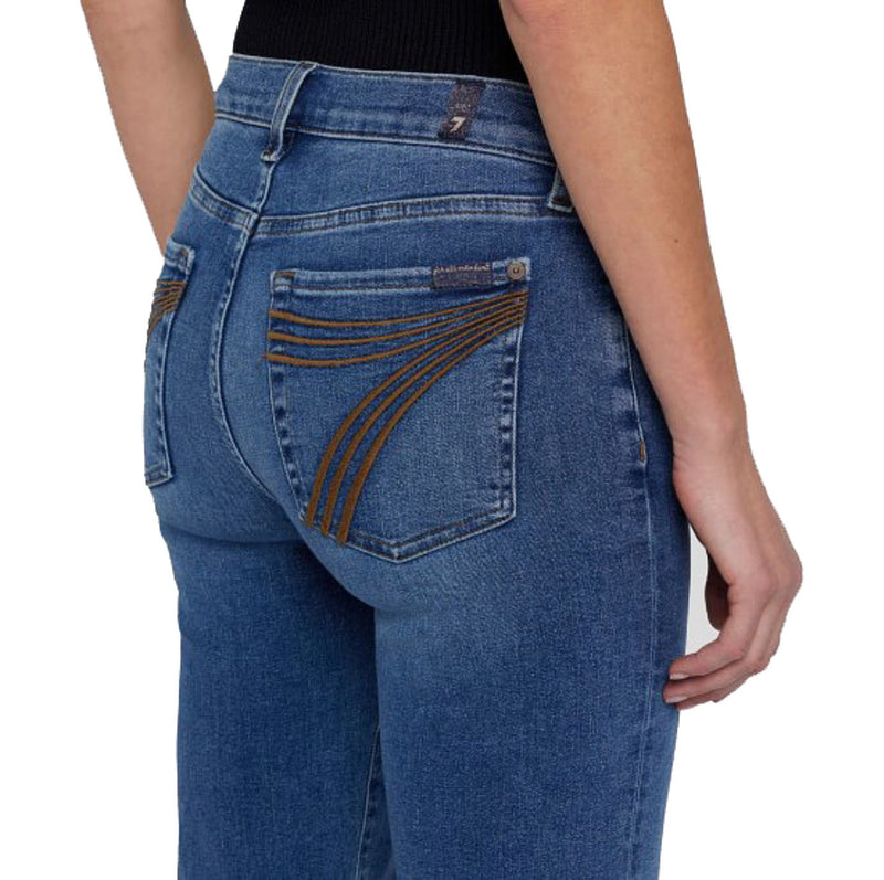 7 For All Mankind Women's Dojo Wide Leg Flare
