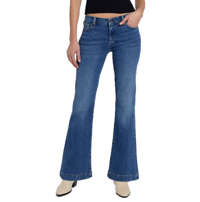7 For All Mankind Women's Dojo Wide Leg Flare