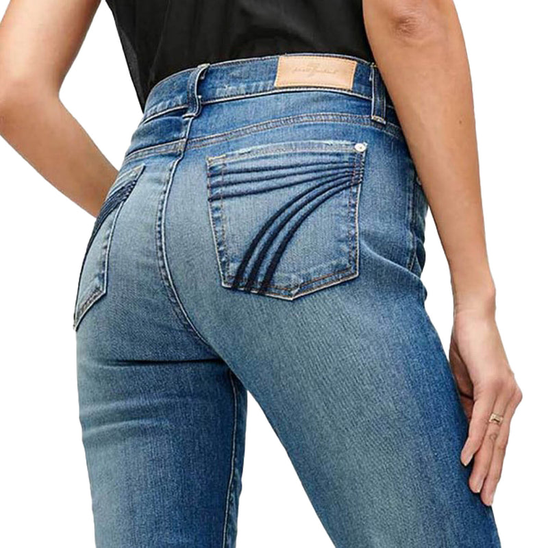 7 For All Mankind DOJO Distressed Authentic Light Jeans