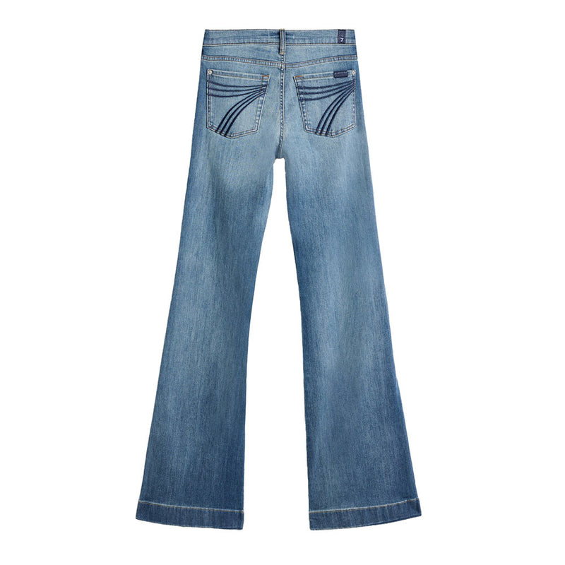 7 For All Mankind DOJO Distressed Authentic Light Jeans