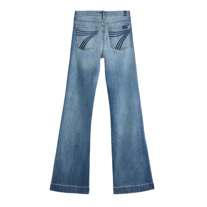 7 For All Mankind DOJO Distressed Authentic Light Jeans