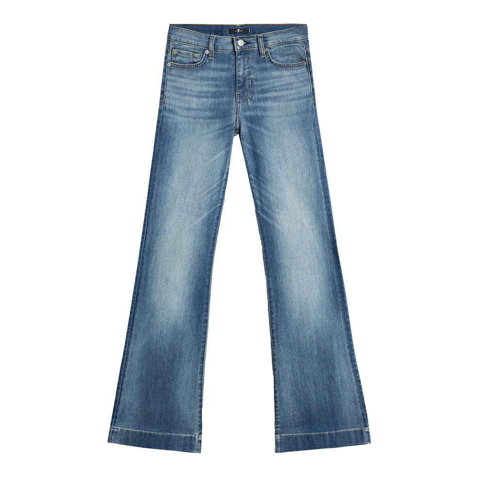 7 For All Mankind DOJO Distressed Authentic Light Jeans