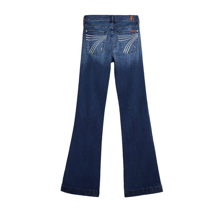 7 For All Mankind Women's Dojo Lake Blue Jeans