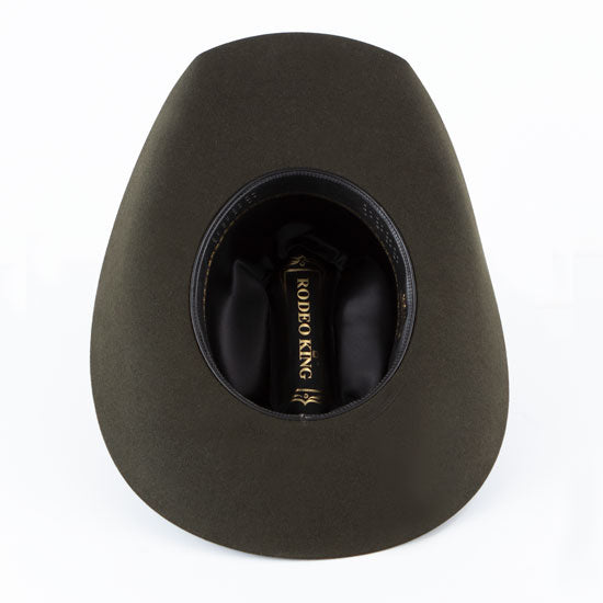 Rodeo King 7X Moss Felt Hat