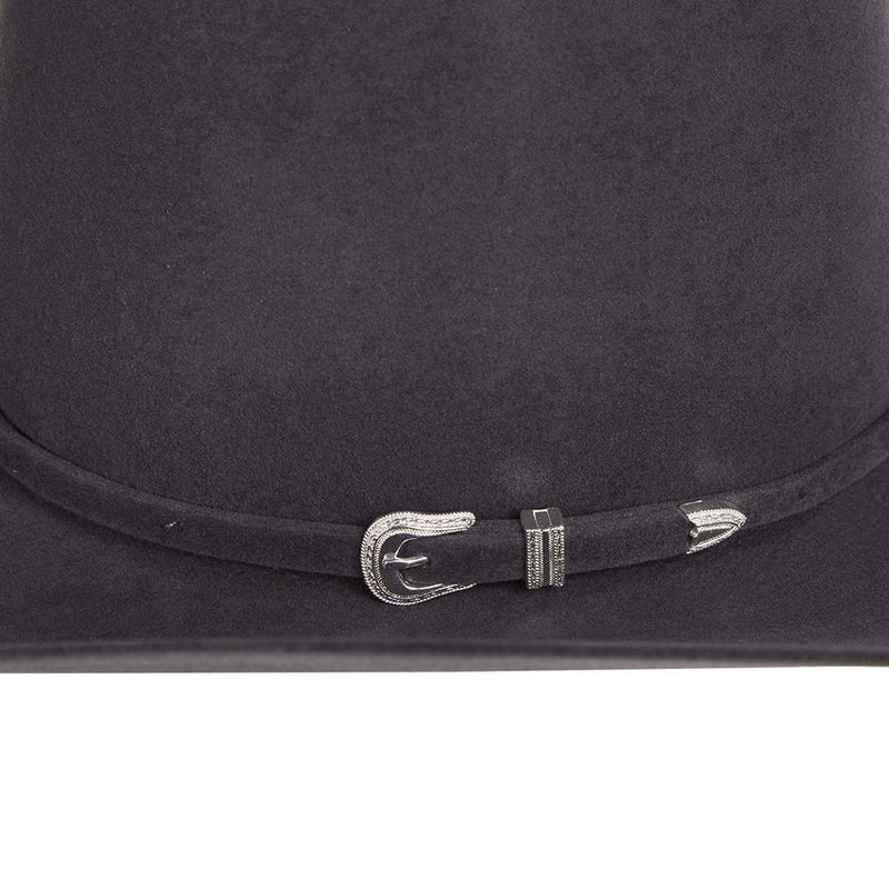 American Hats 7X Steel 4 /4in. Brim Open Crown Felt Cowboy Hat