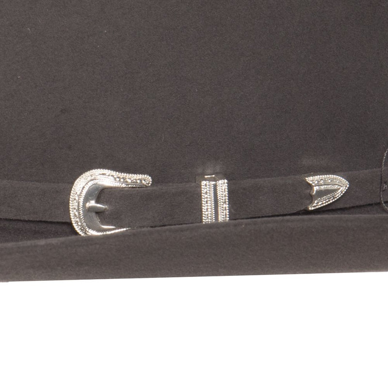 American Hats 7X Steel 4 /4in. Brim Open Crown Felt Cowboy Hat