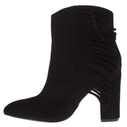 Corkys Footwear Women's Black Suede Westbound Bootie