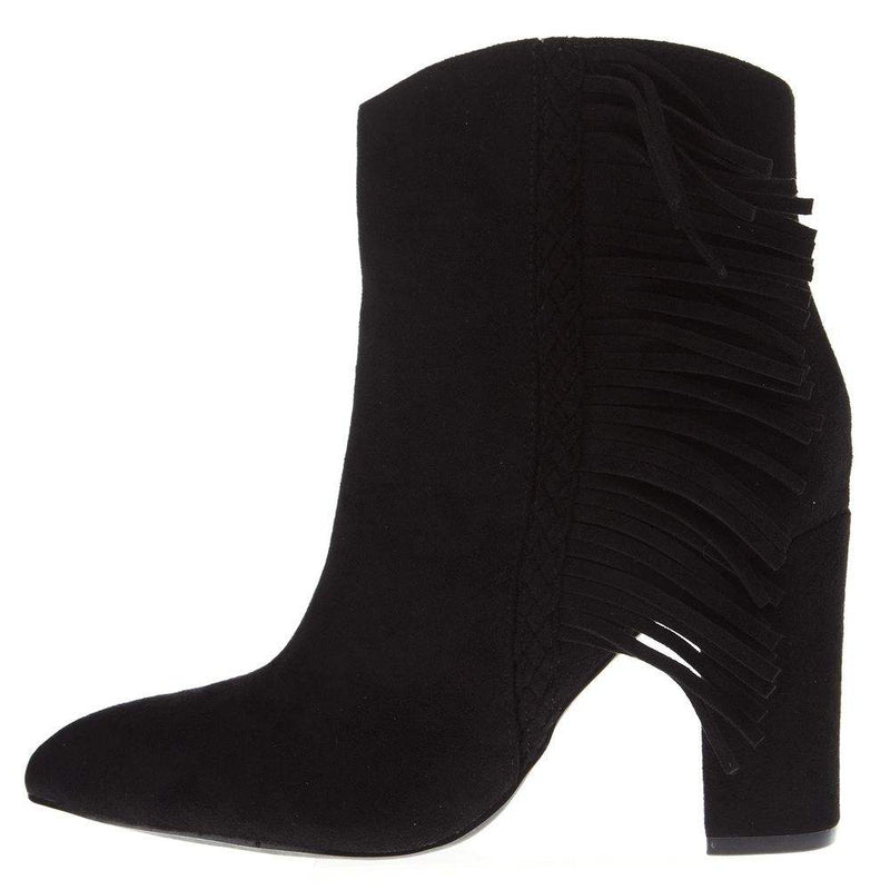 Corkys Footwear Women's Black Suede Westbound Bootie