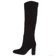Corkys Footwear Women's Black Suede Two Faced Fashion Boot
