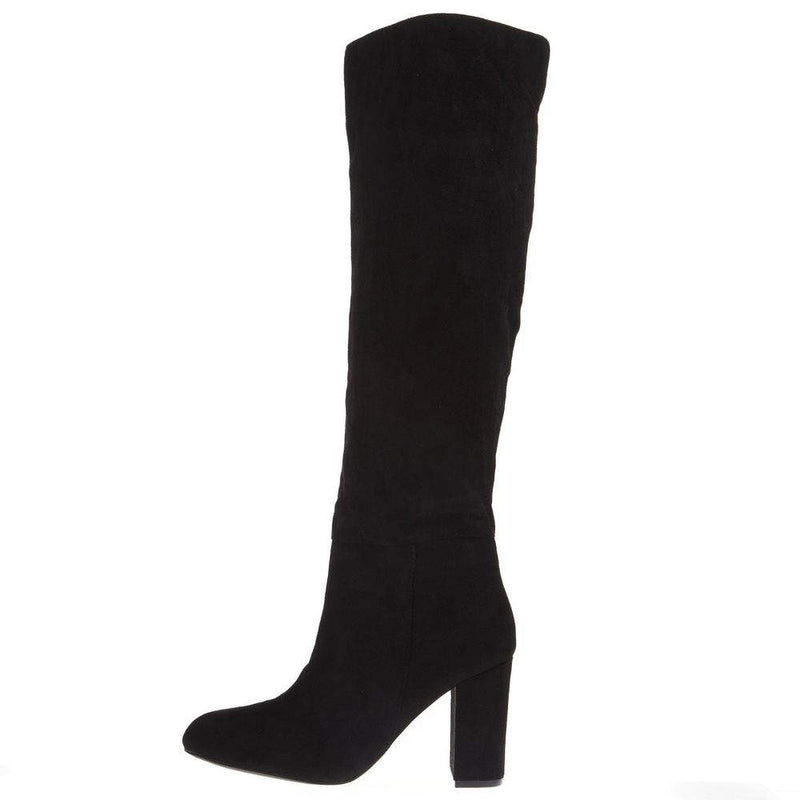Corkys Footwear Women's Black Suede Two Faced Fashion Boot