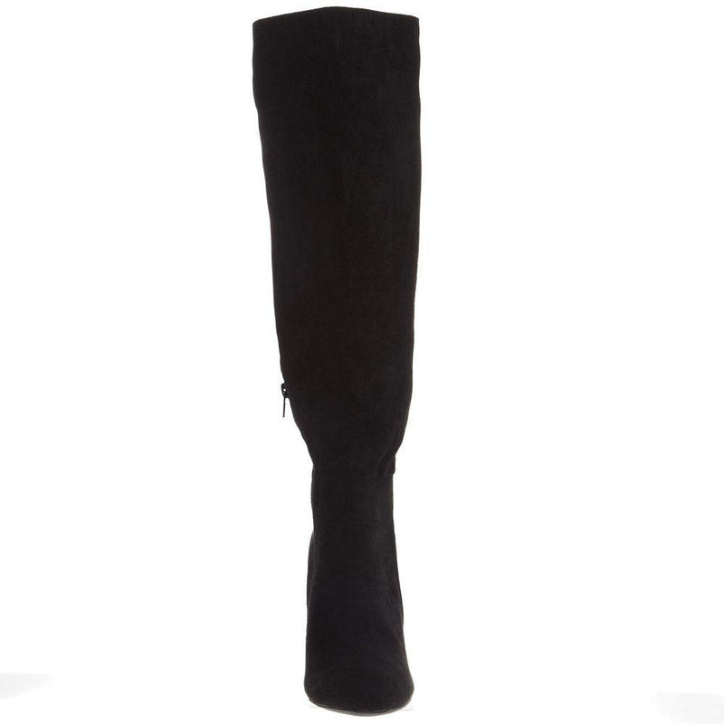 Corkys Footwear Women's Black Suede Two Faced Fashion Boot