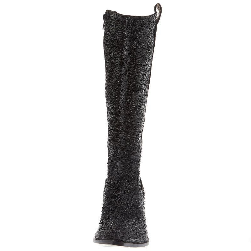 Corkys Footwear Women`s Glitzy Black Rhinestones Fashion Boot