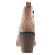 Corkys Footwear Women`s Corky's Bite Me Camel Faux Suede Bootie