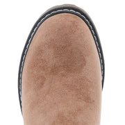 Corkys Footwear Women`s Corky's Bite Me Camel Faux Suede Bootie