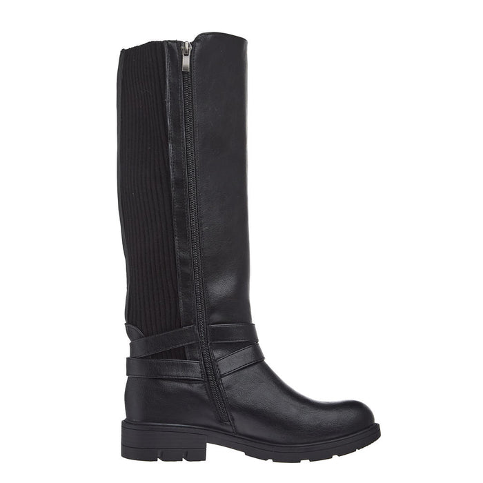 Corkys Footwear Women's Hay Bale Black Tall Boot
