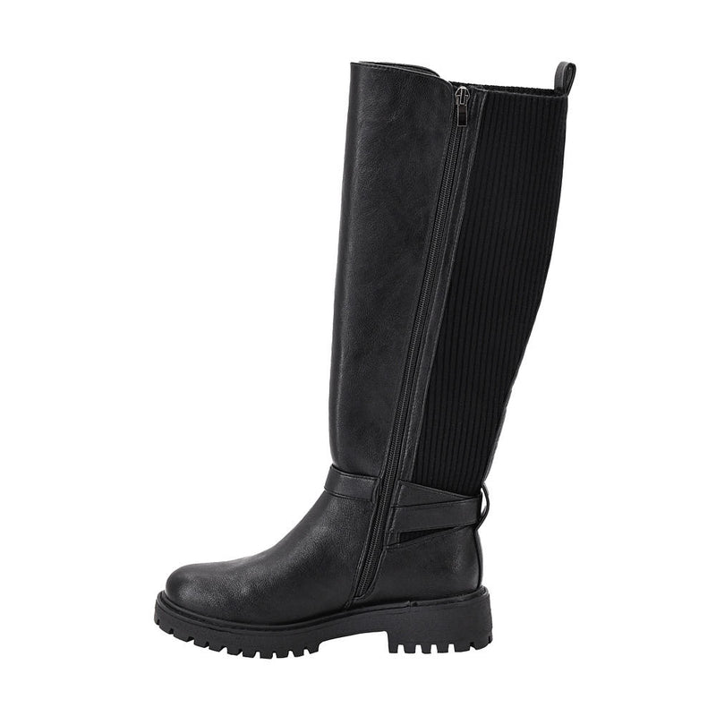 Corkys Footwear Women's Lets Grab Coffee Black Tall Boot
