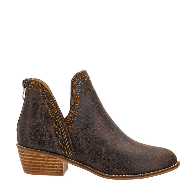 Corkys Footwear Women's Espresso Crinkle Bootie