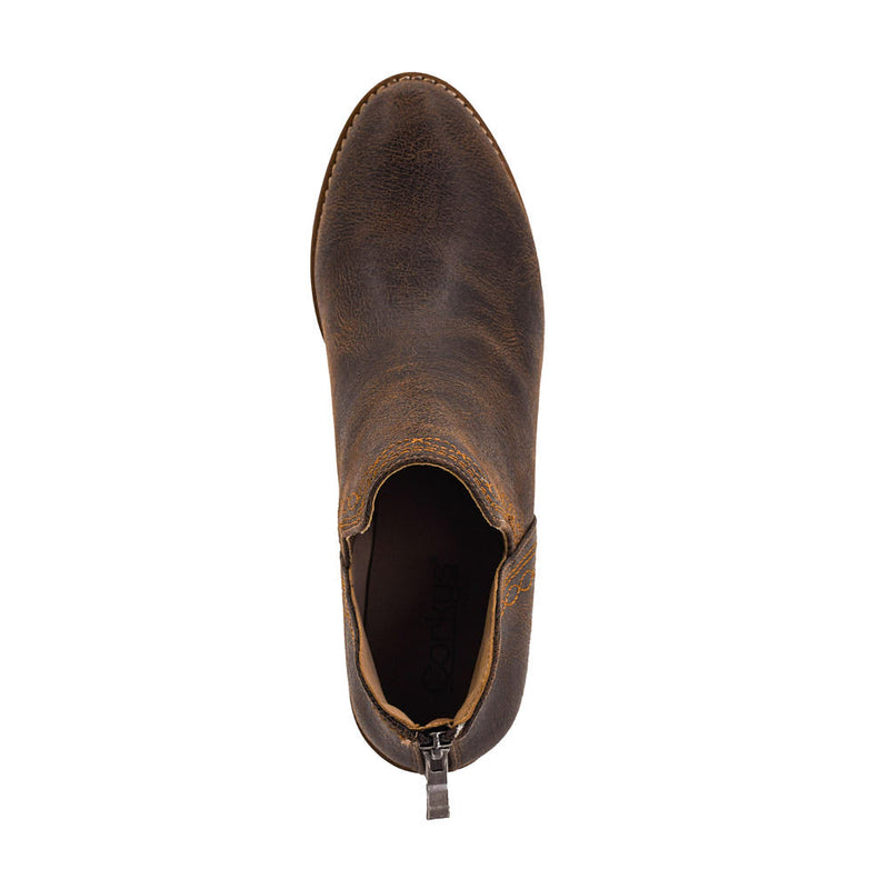 Corkys Footwear Women's Espresso Crinkle Bootie
