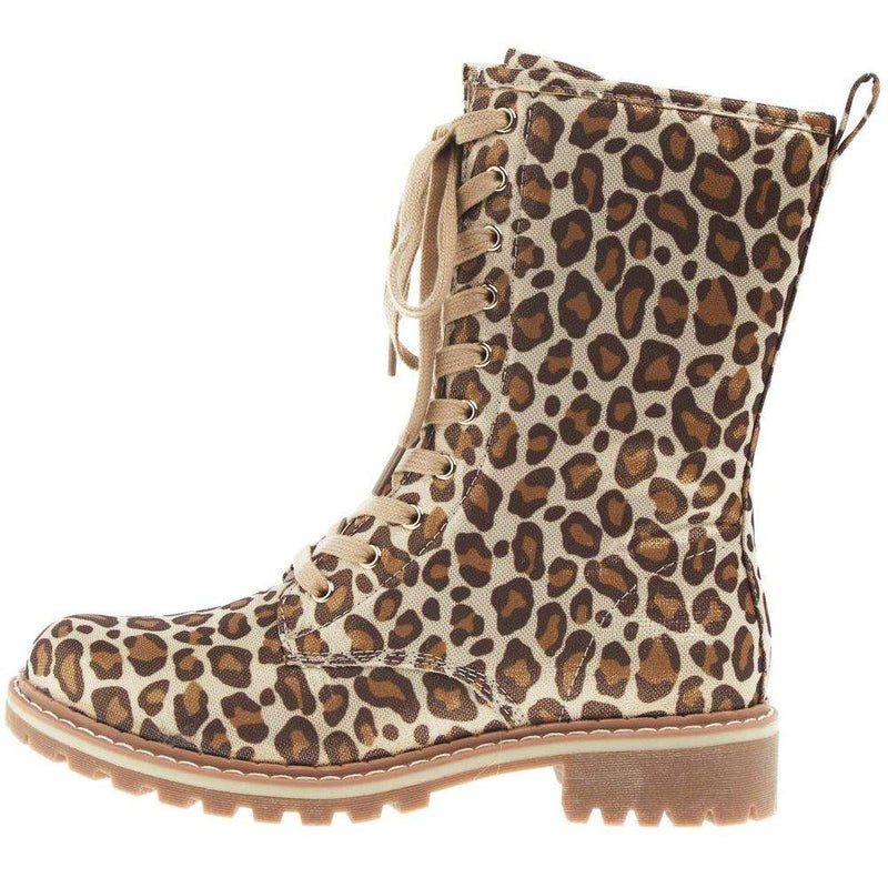Corkys Footwear Women's Corky's Gold Leopard Fomo Boot