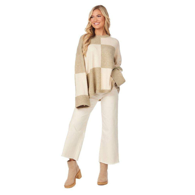Mud Pie Women's Oaklyn Sage Sweater