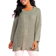Mud Pie Women's Thatcher Green Sweater
