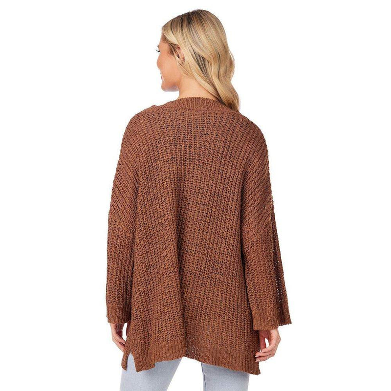 Mud Pie Women's Thatcher Tan Sweater