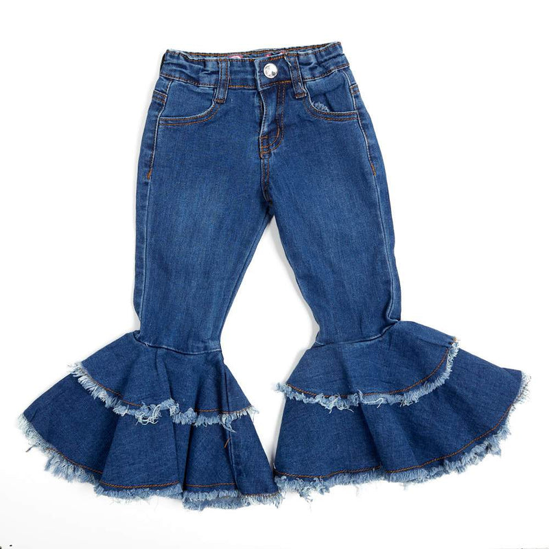 Cowboy Hardware Girls Cowgirl Hardware Toddler Flare Jeans