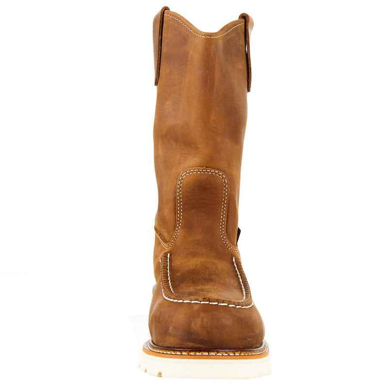 Thorogood Men`s Crazyhorse Wellington 11` Crazyhorse Top Steel Toe Work Boot